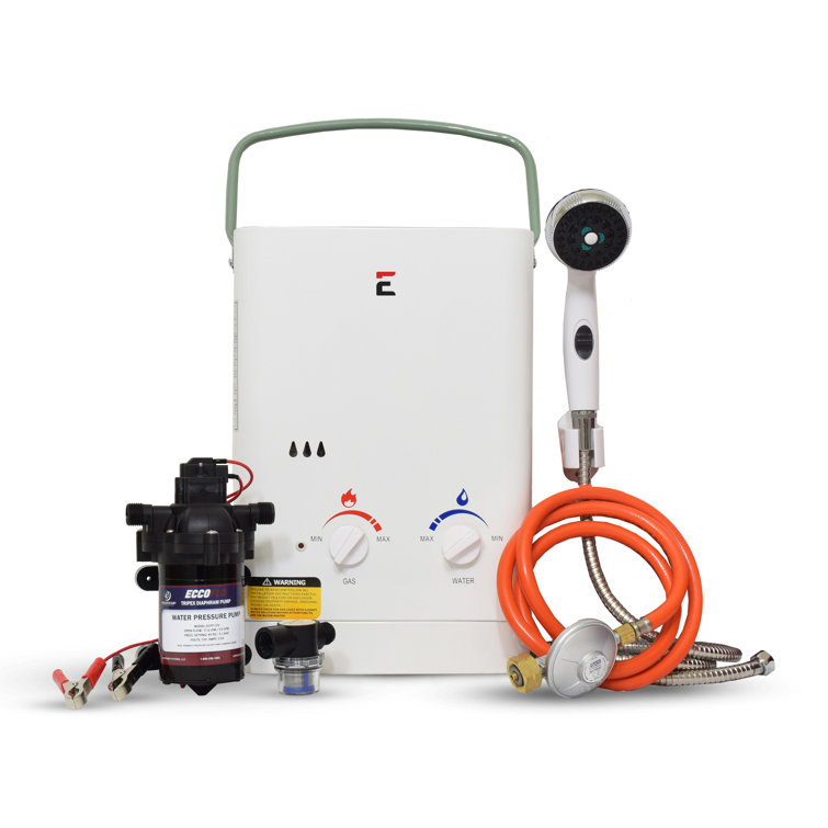 Propane on demand on sale water heater